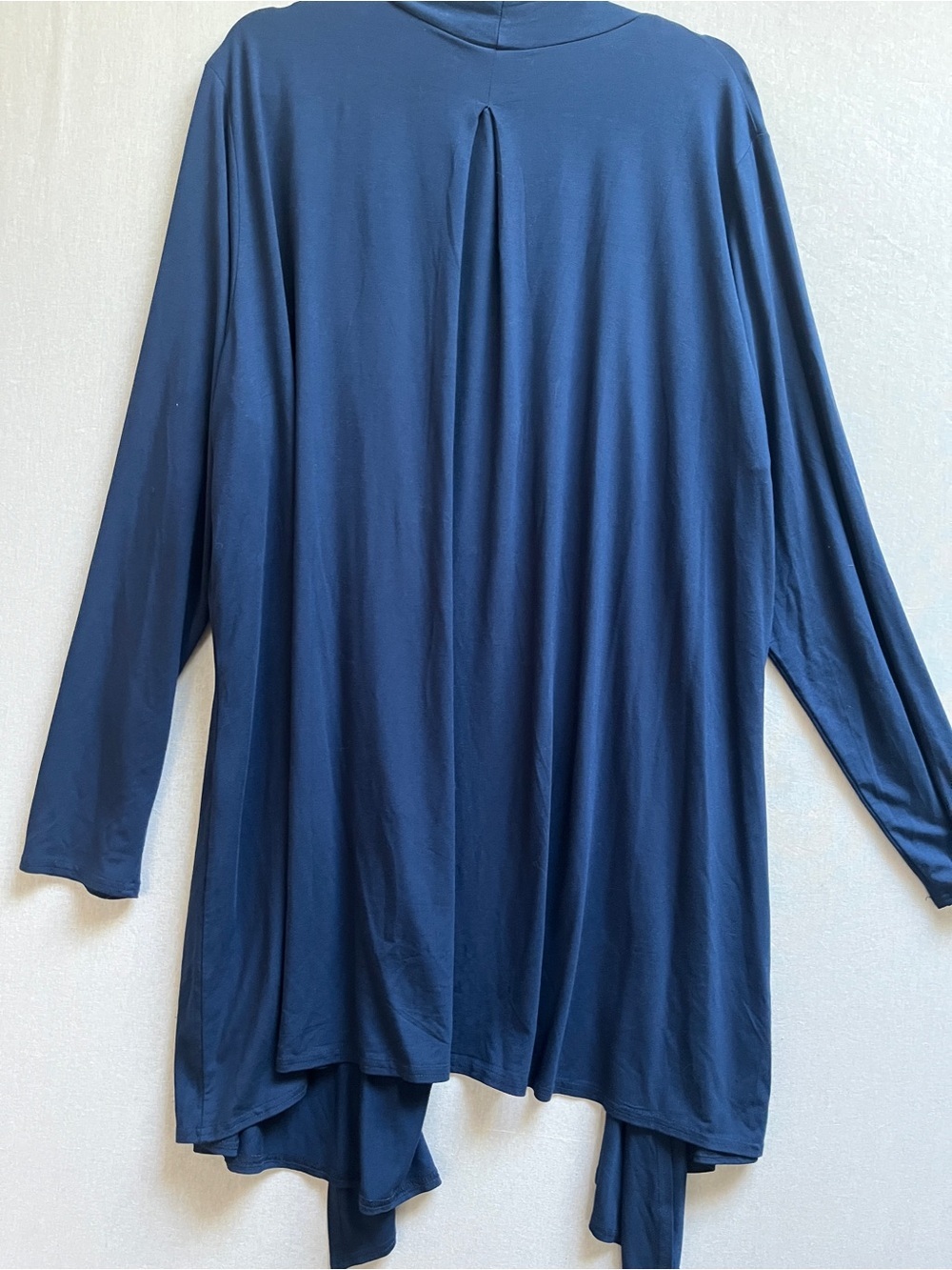 Blue Sky BAMBOO Navy Blue Cardigan sz 2X - Picture 2 of 7